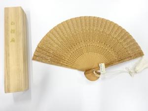 アンティーク　白檀　扇子